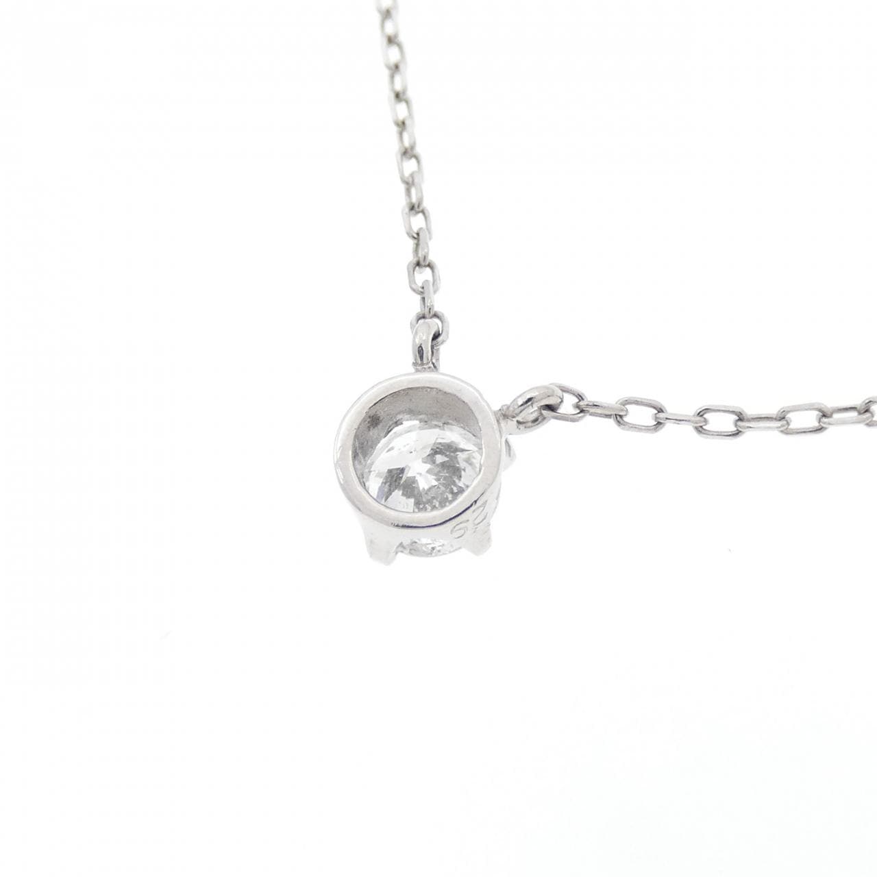 PT ソリティア ダイヤモンド ネックレス 0.29CT