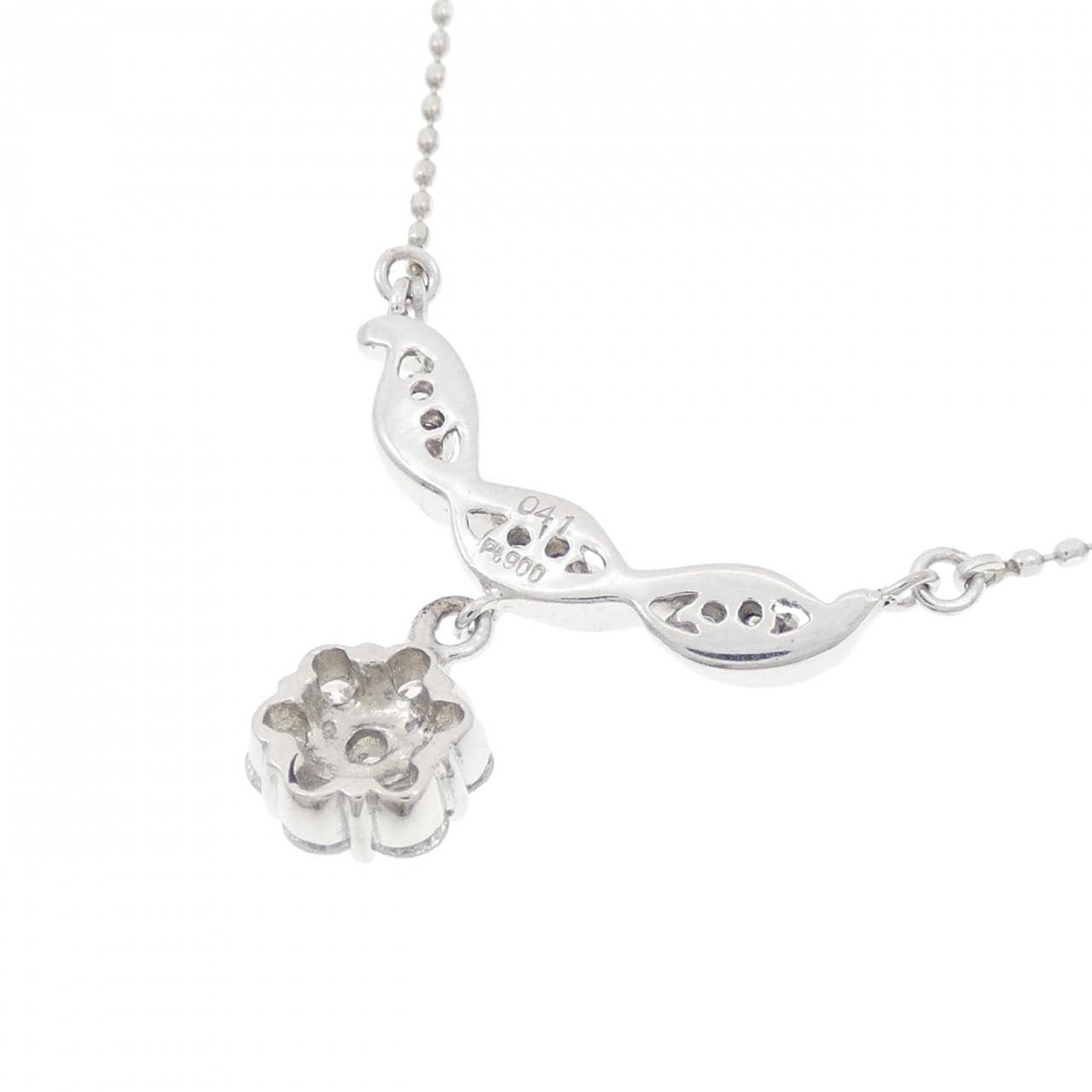 PT900/PT850 ダイヤモンド ネックレス 0.41CT