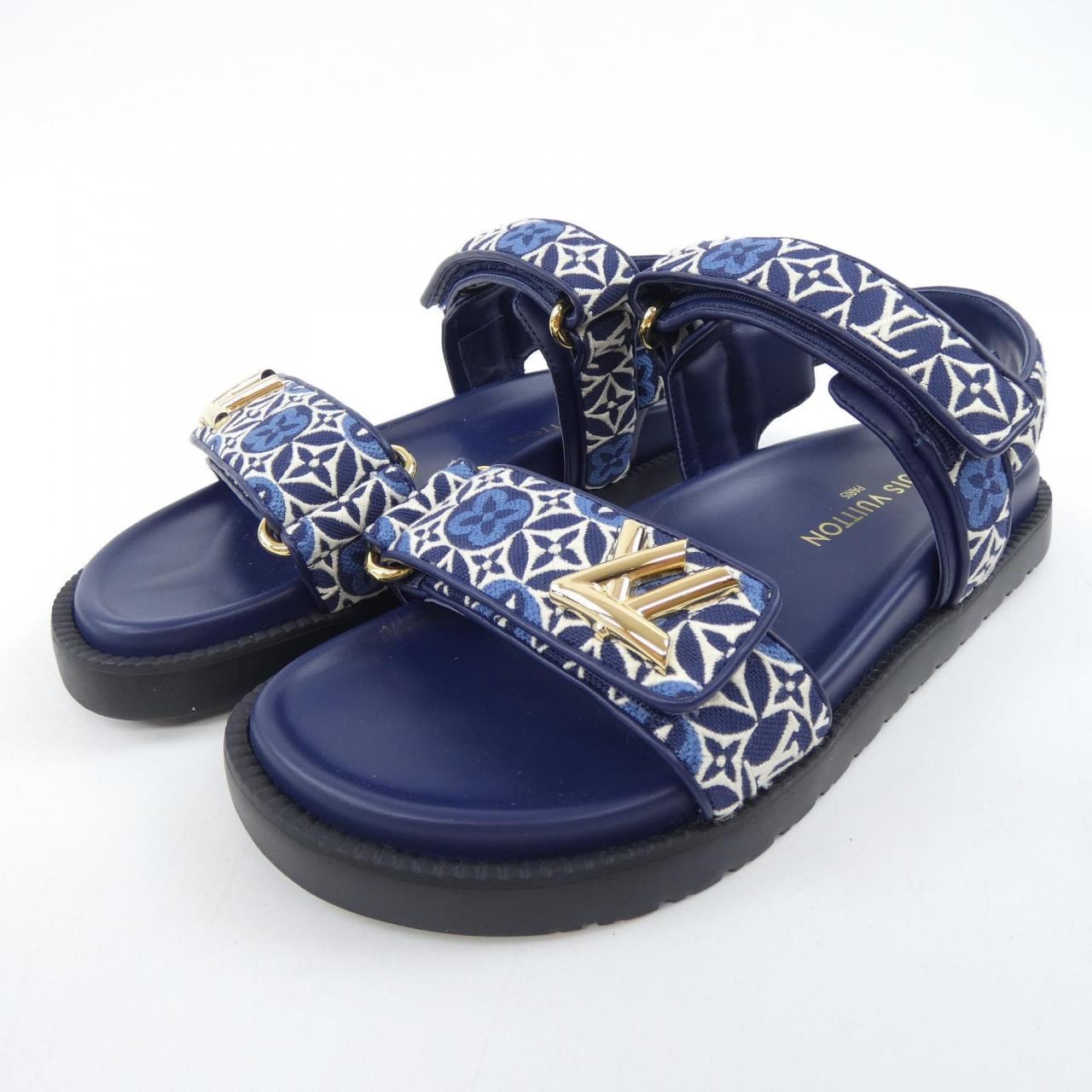 ルイヴィトン LOUIS VUITTON LVサンセットライン サンダル