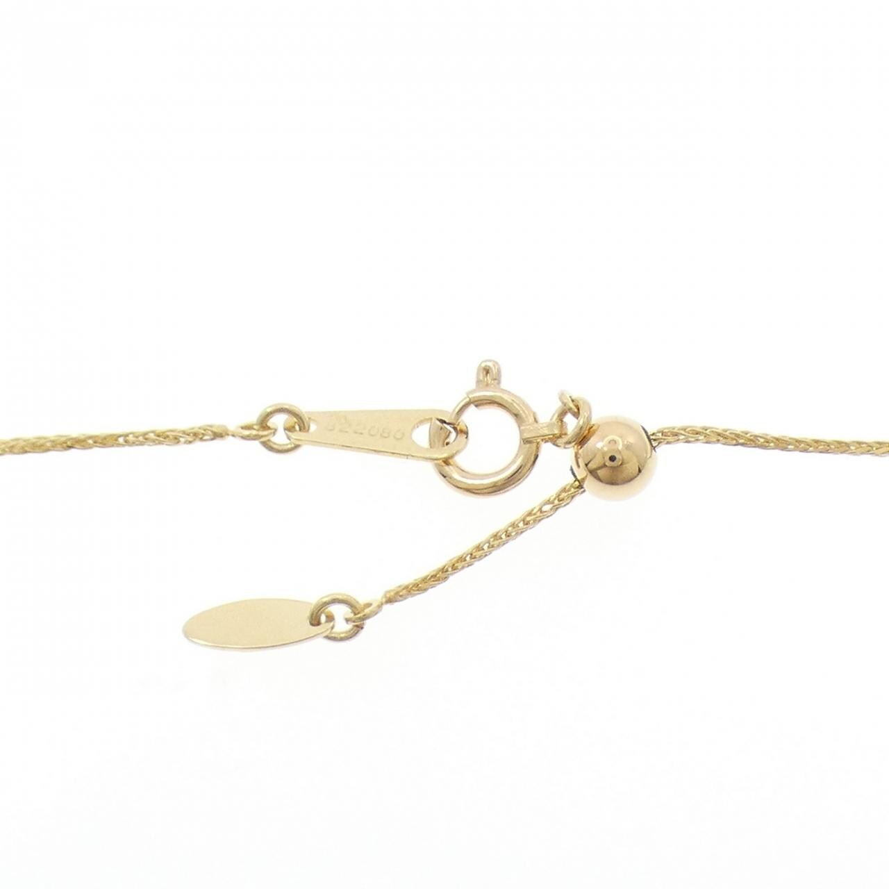 K18YG ソリティア ダイヤモンド ネックレス 1.151CT