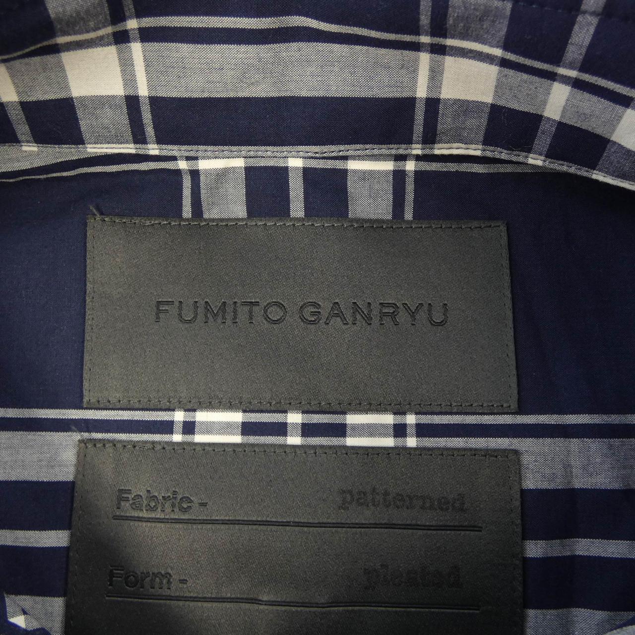 フミトガンリュウ FUMITO GANRYU FU7-SH-03 S／Sシャツ