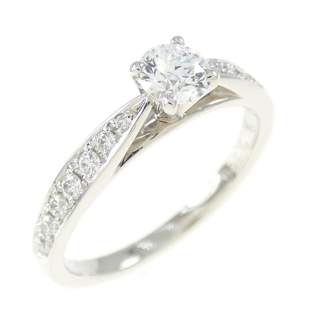 PT900 ダイヤモンド リング 0.269CT D VVS2 EXT
