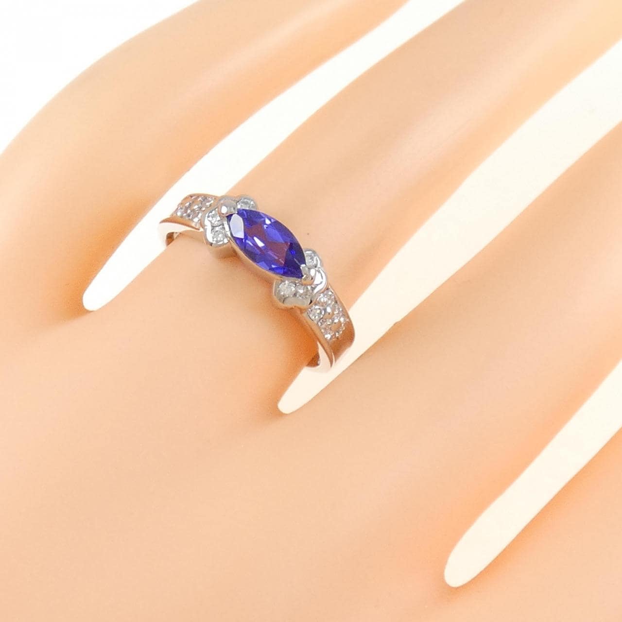 PT坦桑石戒指 0.56CT