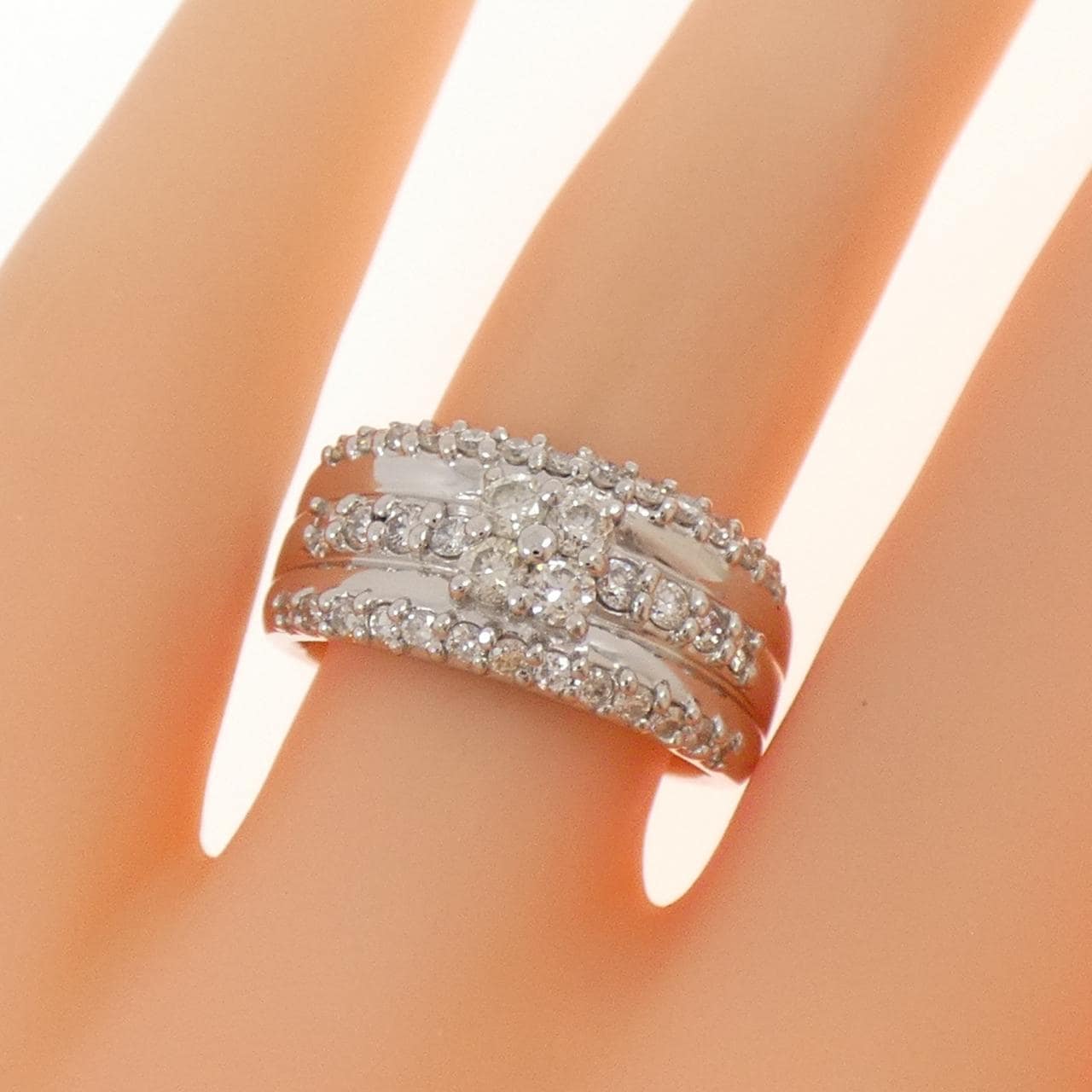 PT900 ダイヤモンド リング 0.70CT