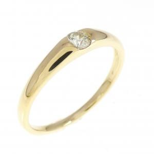 K18YG ダイヤモンド リング 0.12CT
