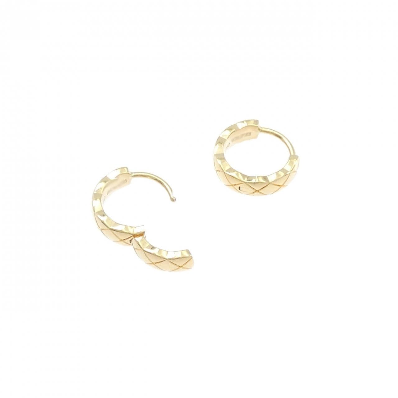 シャネル ココ クラッシュ ミニフープ ピアス