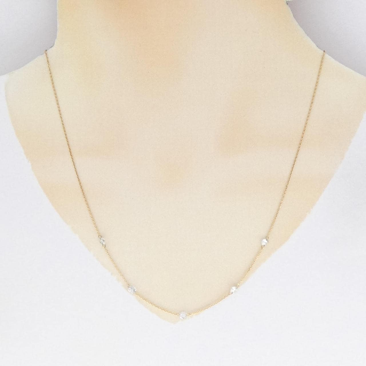 K18YG ダイヤモンド ネックレス 1.00CT