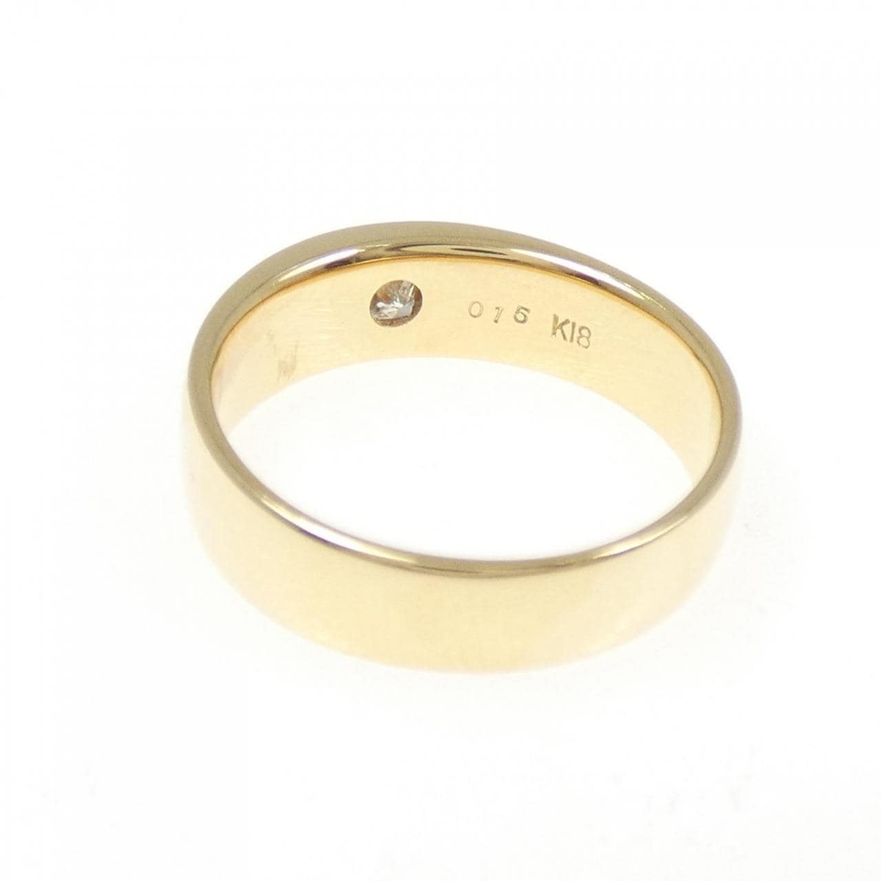 K18YG ダイヤモンド リング 0.15CT