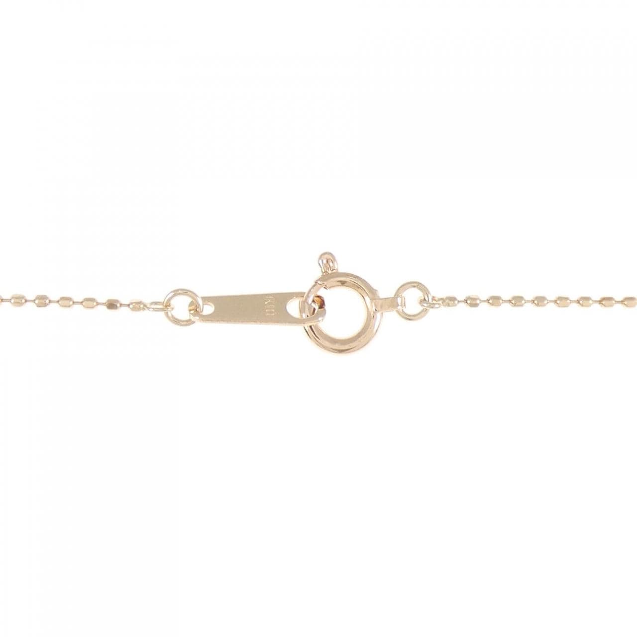 K10PG ダイヤモンド ネックレス 0.01CT