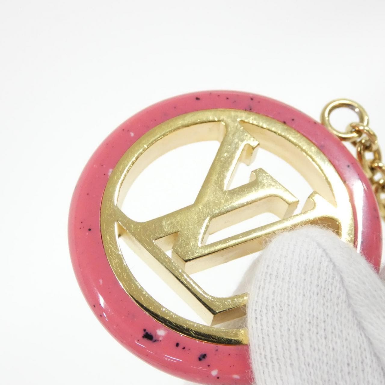 ルイヴィトン キーホルダー カラーライン M64525 キーリング