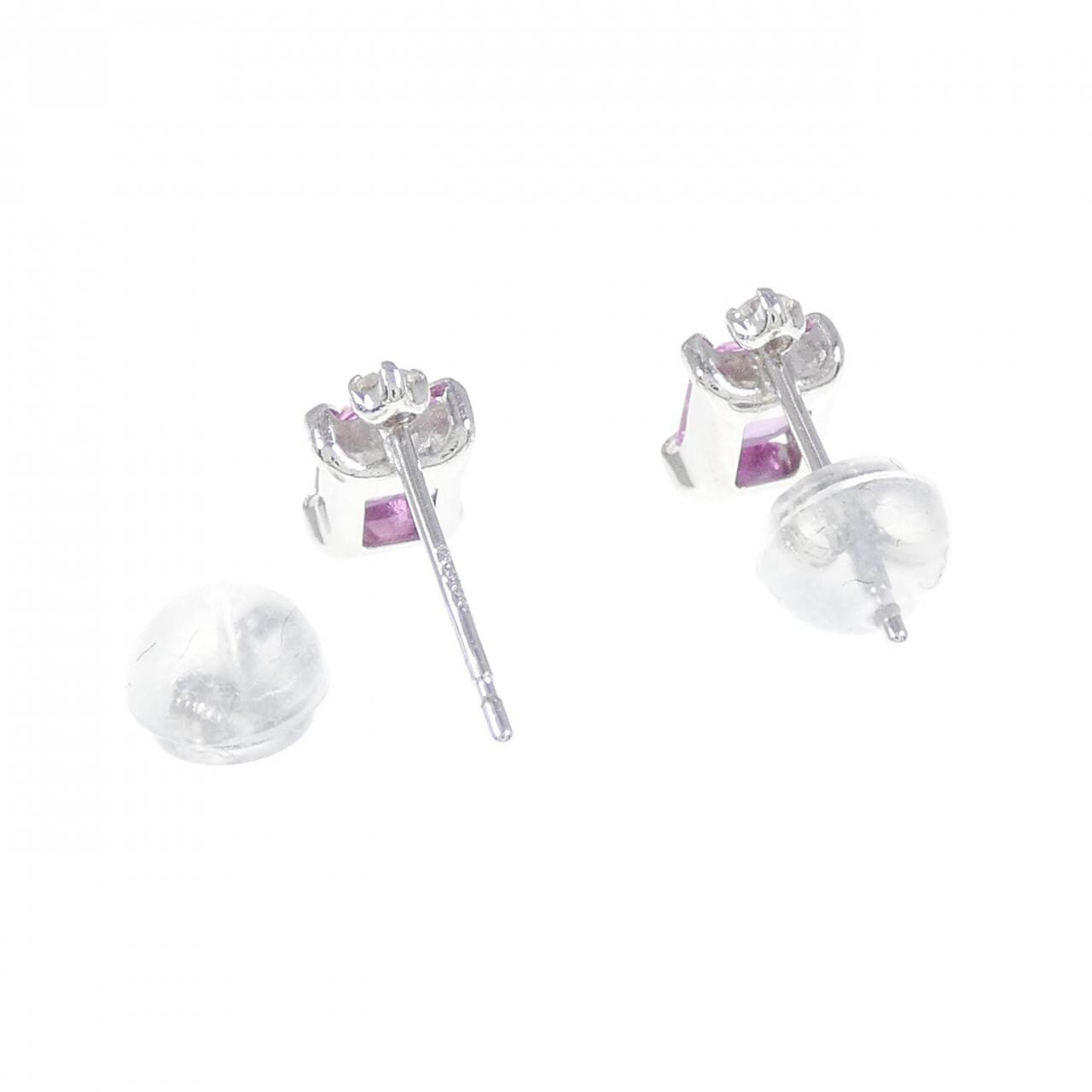 [Remake] PT Sapphire Earrings 0.69CT