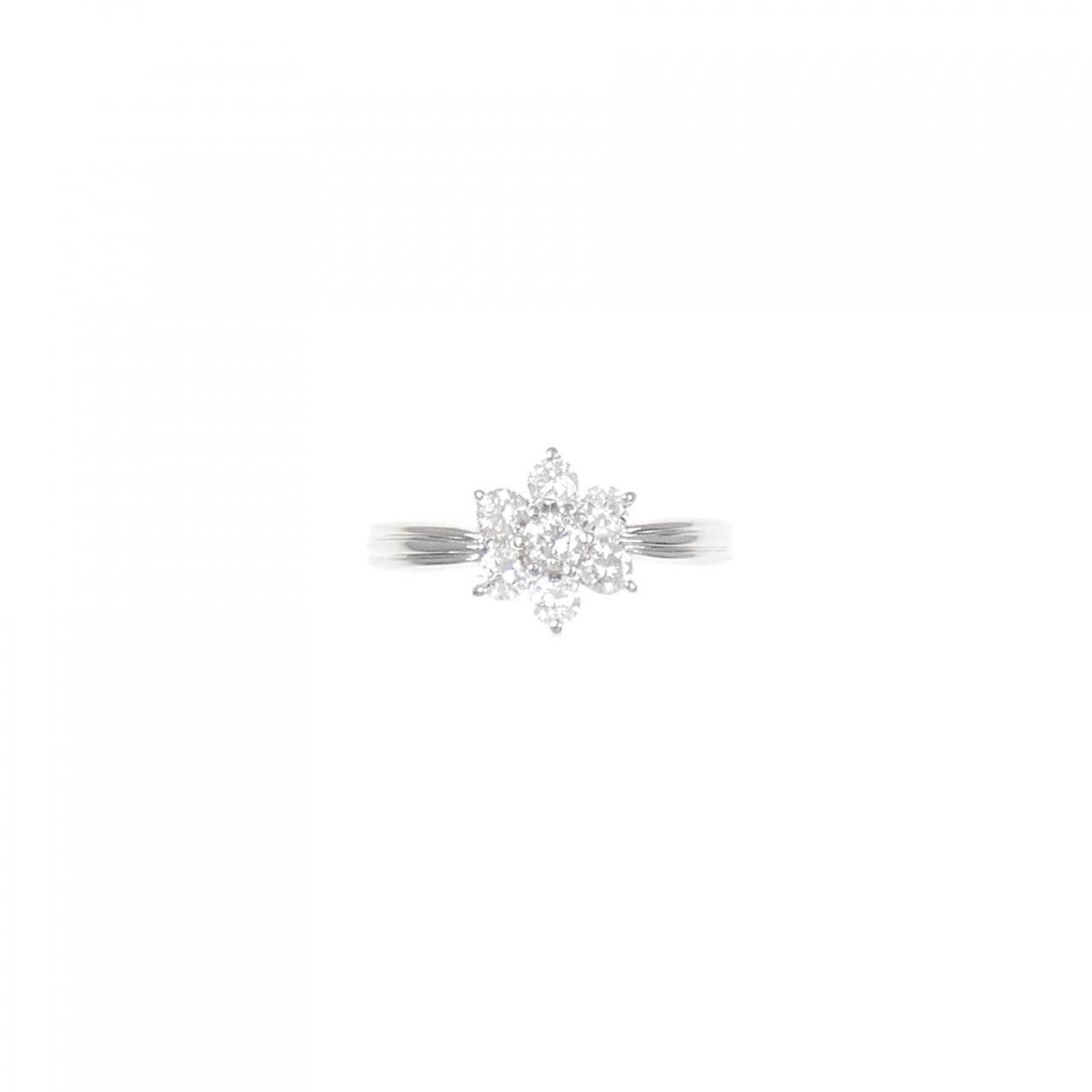 PT フラワー ダイヤモンド リング 0.50CT