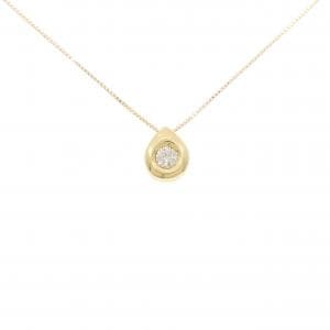 K18YG ダイヤモンド ネックレス 0.20CT
