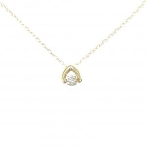 K18YG ダイヤモンド ネックレス 0.10CT