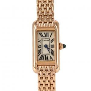 カルティエ タンクアロンジェ PG W15338V4 PG･RG クォーツ