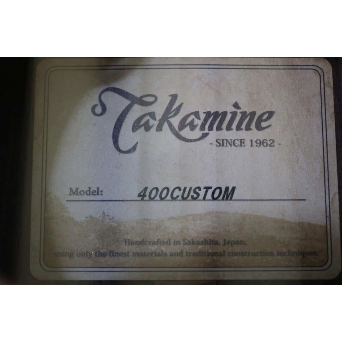 ＴＡＫＡＭＩＮＥ　　４００　ＣＵＳＴＯＭ