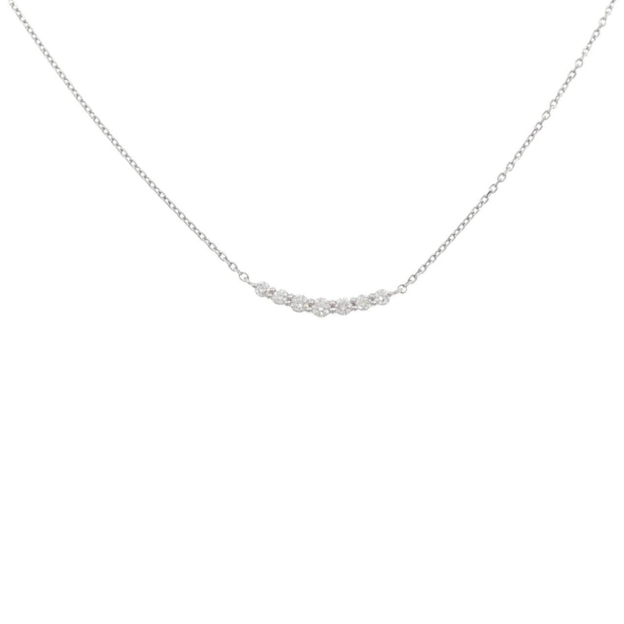 PT950/PT850 ダイヤモンド ネックレス 0.15CT