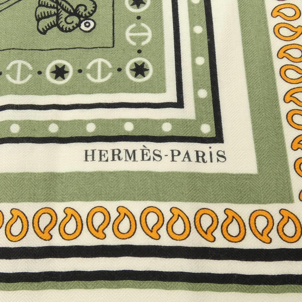 エルメス HERMES H243374S カレジェアン140 ショール