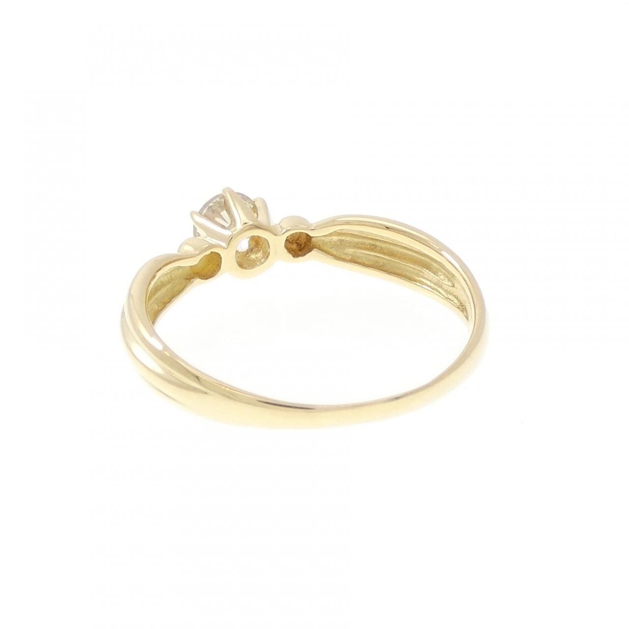 K18YG ダイヤモンド リング 0.24CT