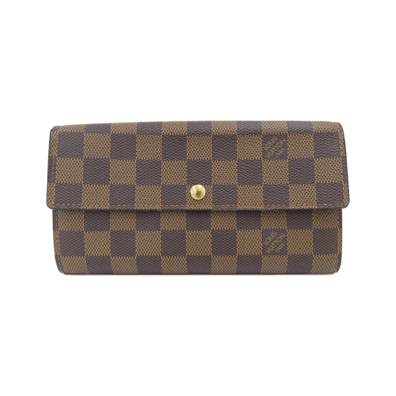 ルイヴィトン ダミエ ポシェット ポルト モネ クレディ N61724 財布