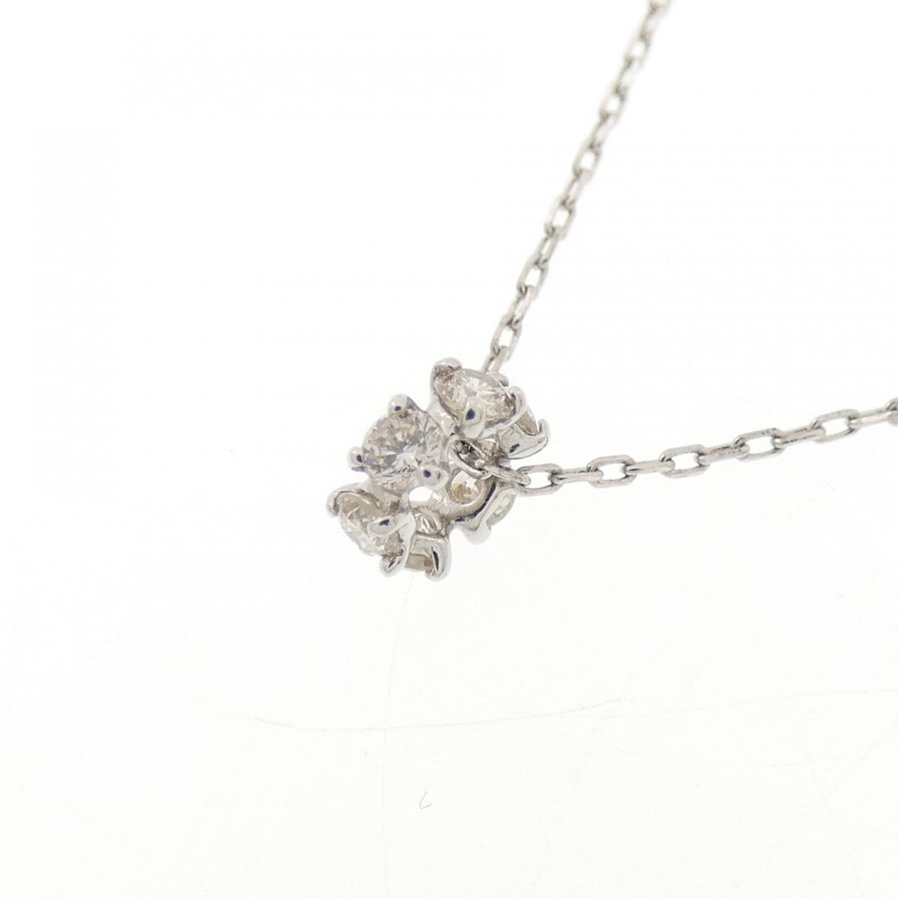 PT900/PT850 ダイヤモンド ネックレス 0.10CT