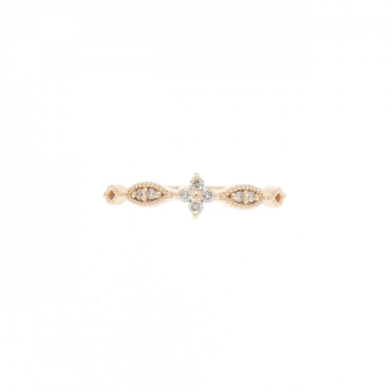 クミキョク ダイヤモンド ピンキーリング 0.04CT