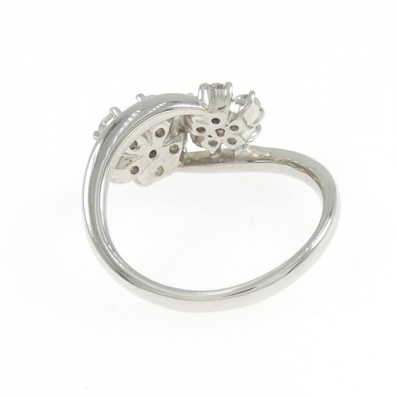 PT900 フラワー ダイヤモンド リング 1.00CT