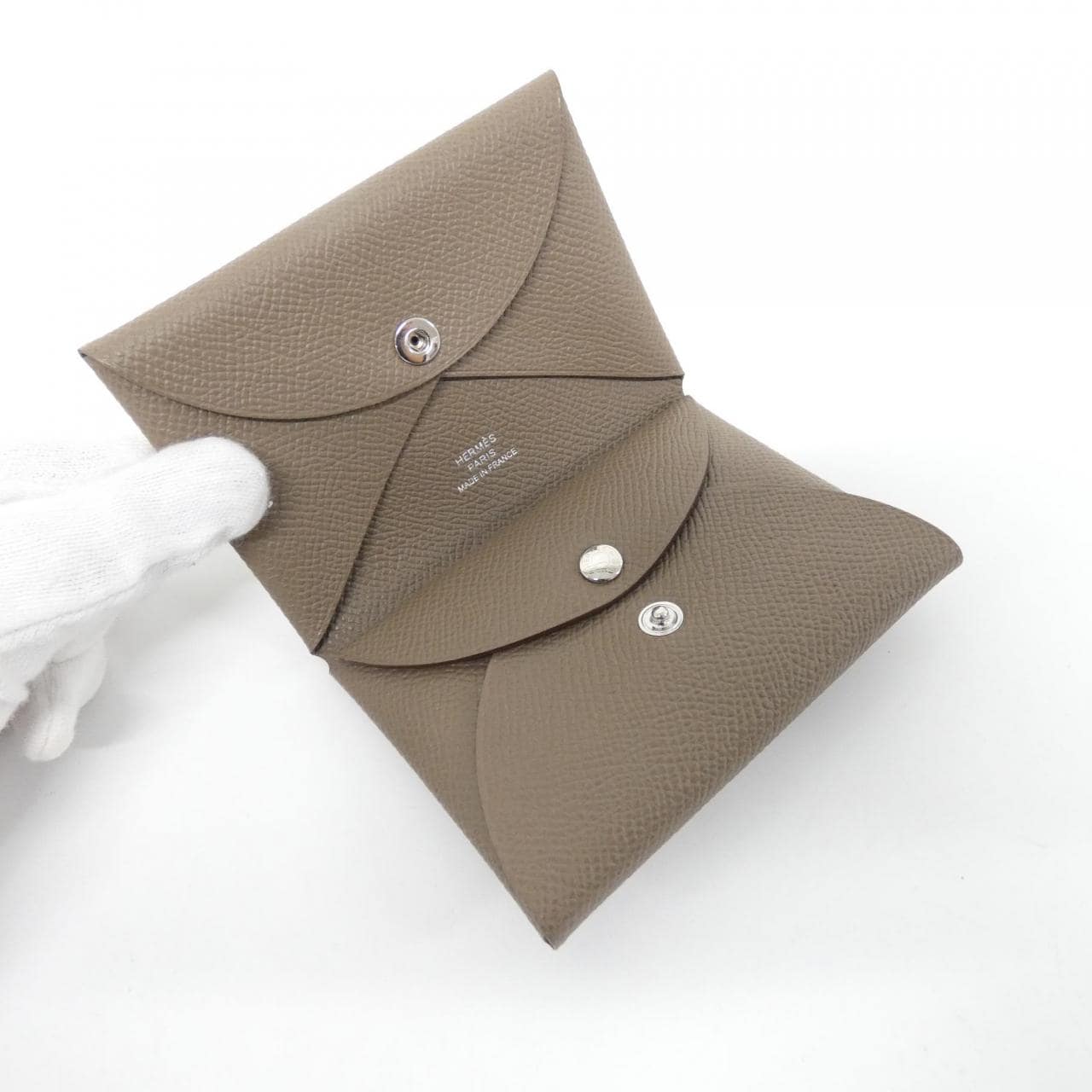 【未使用品】エルメス カルヴィ デュオ 083035CK コインケース