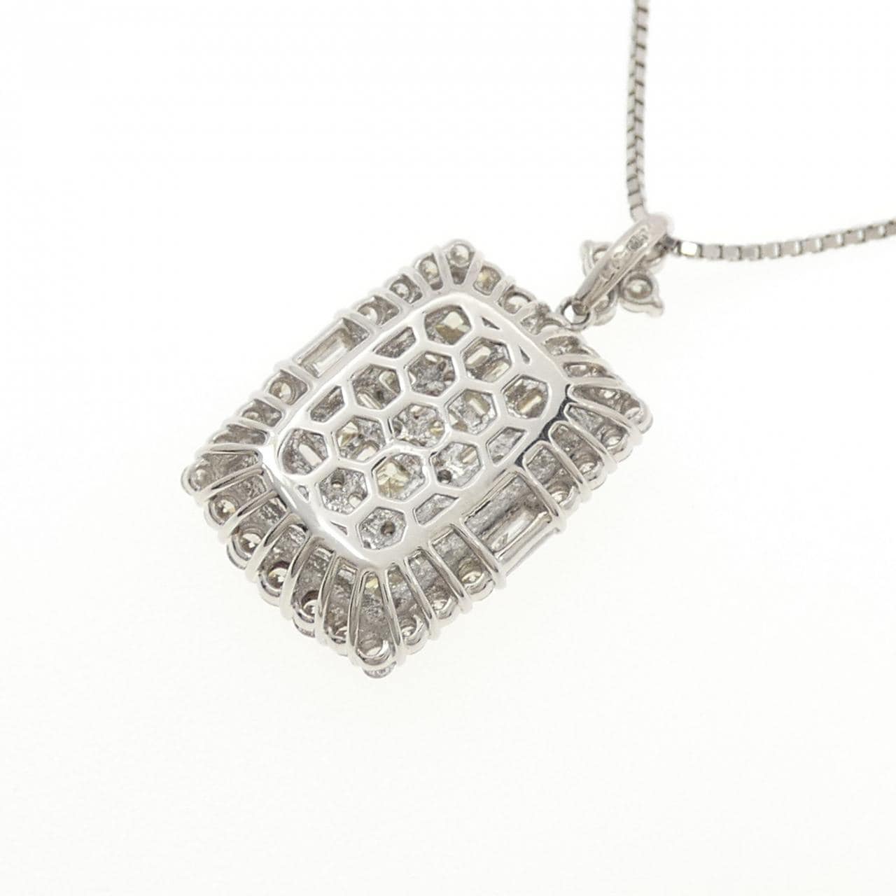 PT900/PT850 ダイヤモンド ネックレス 2.00CT