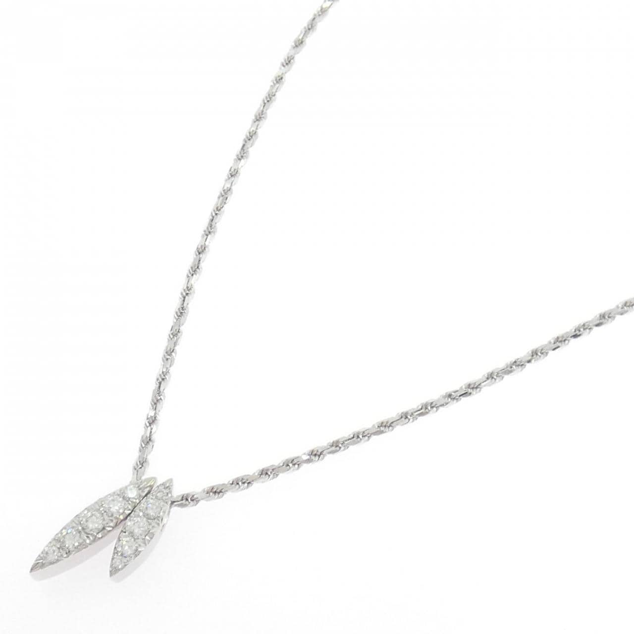 PT900/750WG 2WAY ダイヤモンド ネックレス 0.30CT
