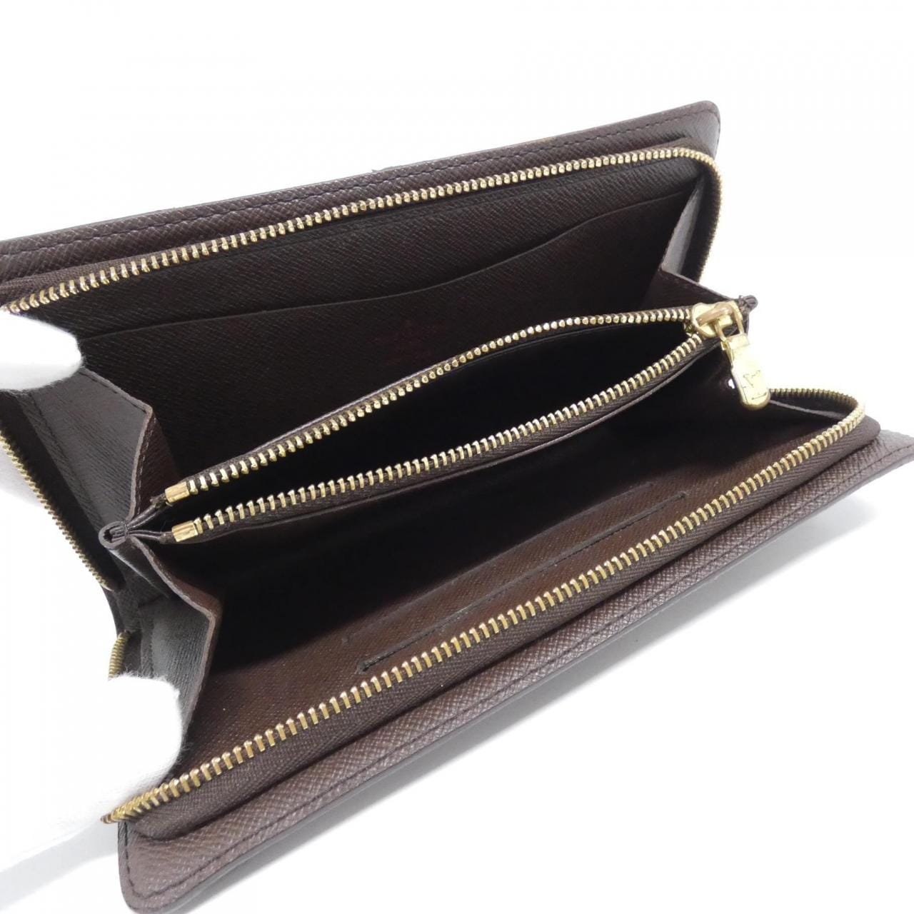 ルイヴィトン ダミエ ポルト モネ ジップ N61728 財布