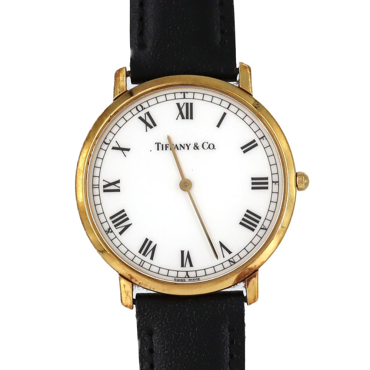 ティファニー クラシックラウンド YG M1530 YG クォーツ