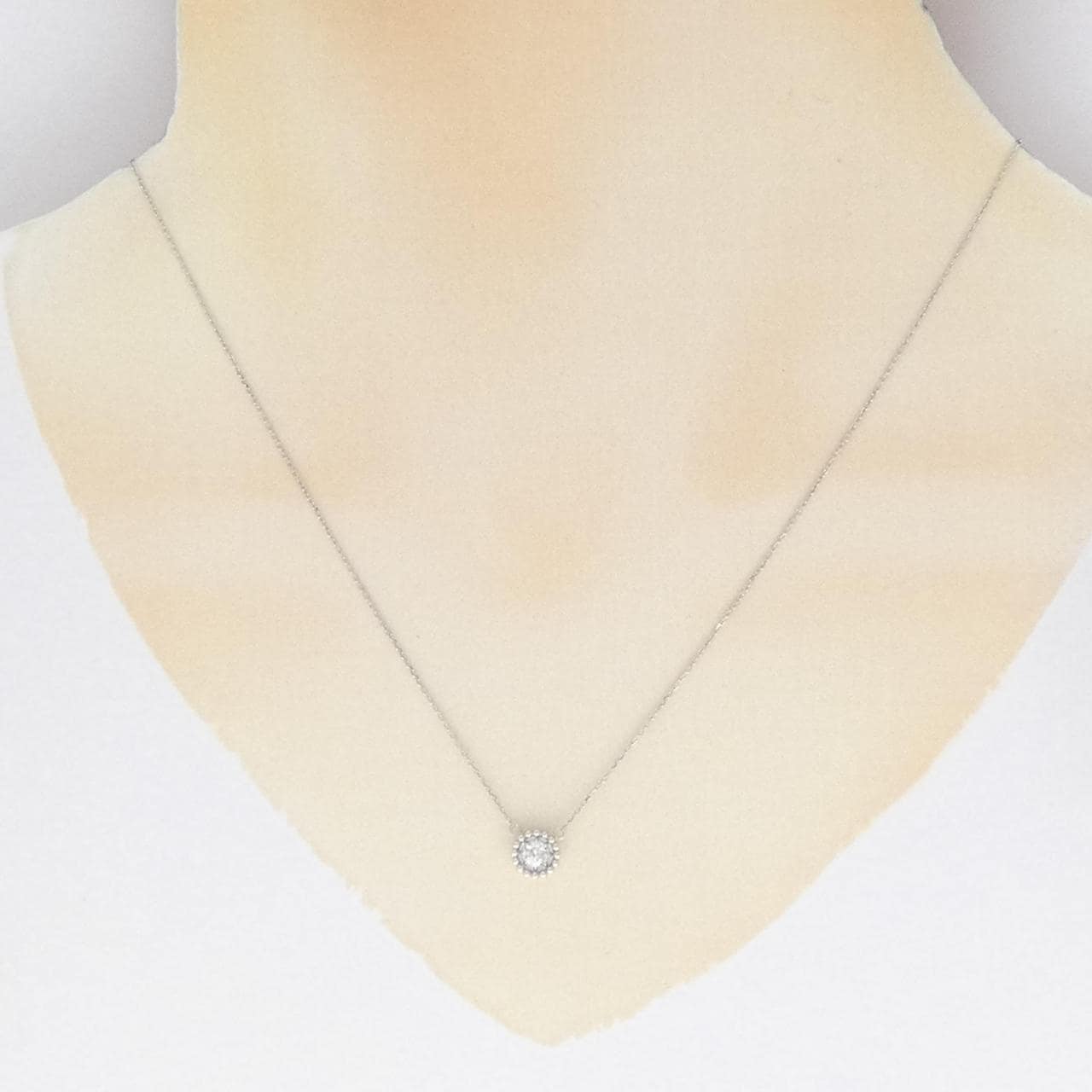 PT ダイヤモンド ネックレス 0.15CT