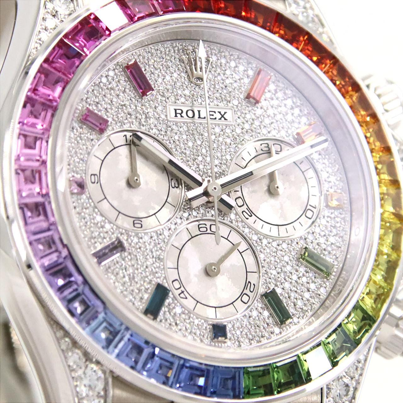 ロレックス デイトナレインボー 126599RBOW WG 自動巻 ランダム番