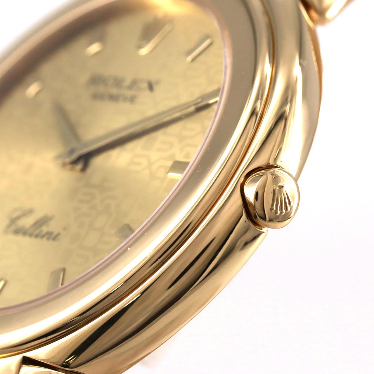 ロレックス チェリーニ YG 6623/8 YG クォーツ E番