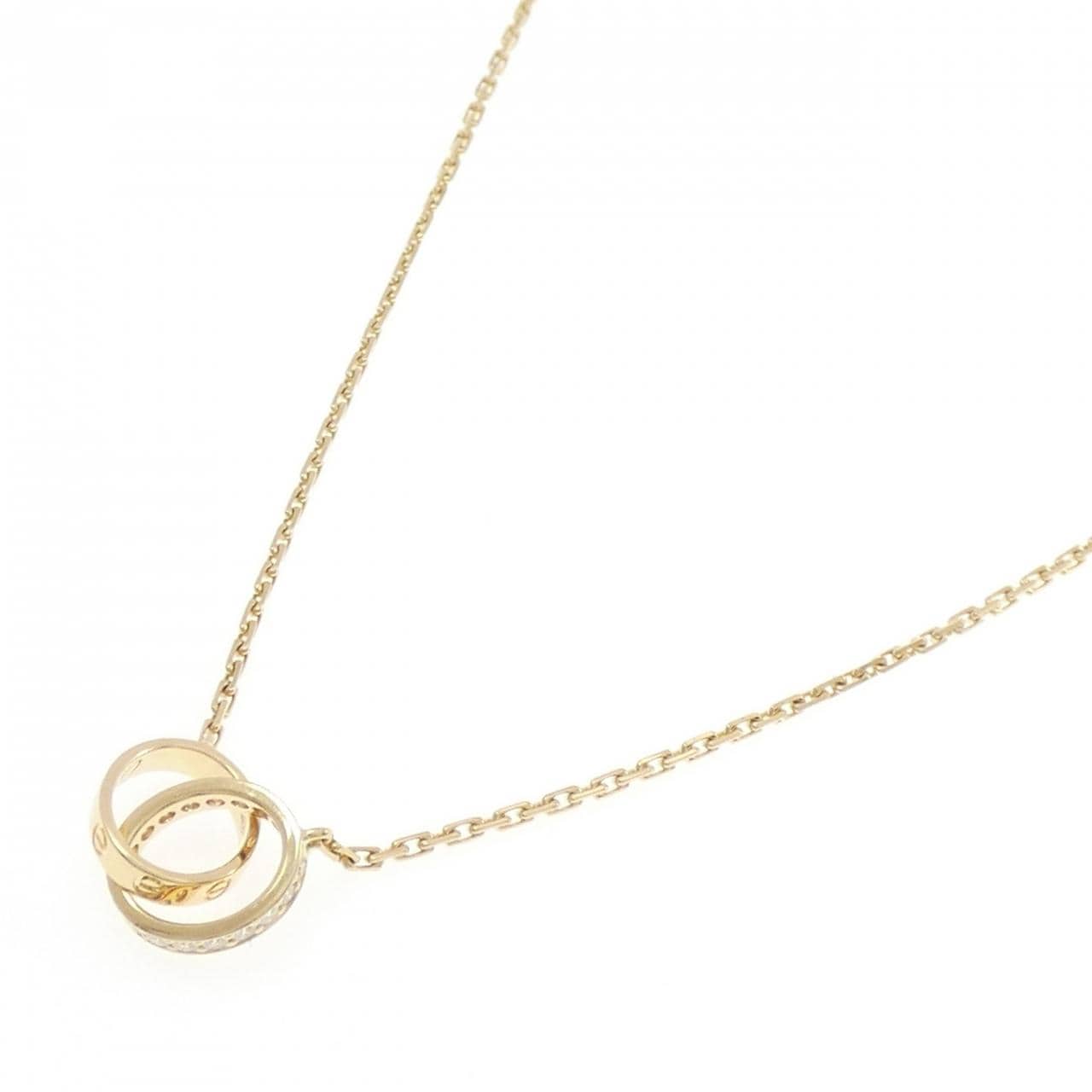 カルティエ ベビーラブ ネックレス