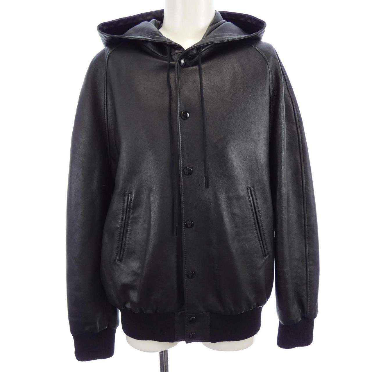 セリーヌ CELINE フード付きCELINEジャケット 2EC25280D レザージャケット