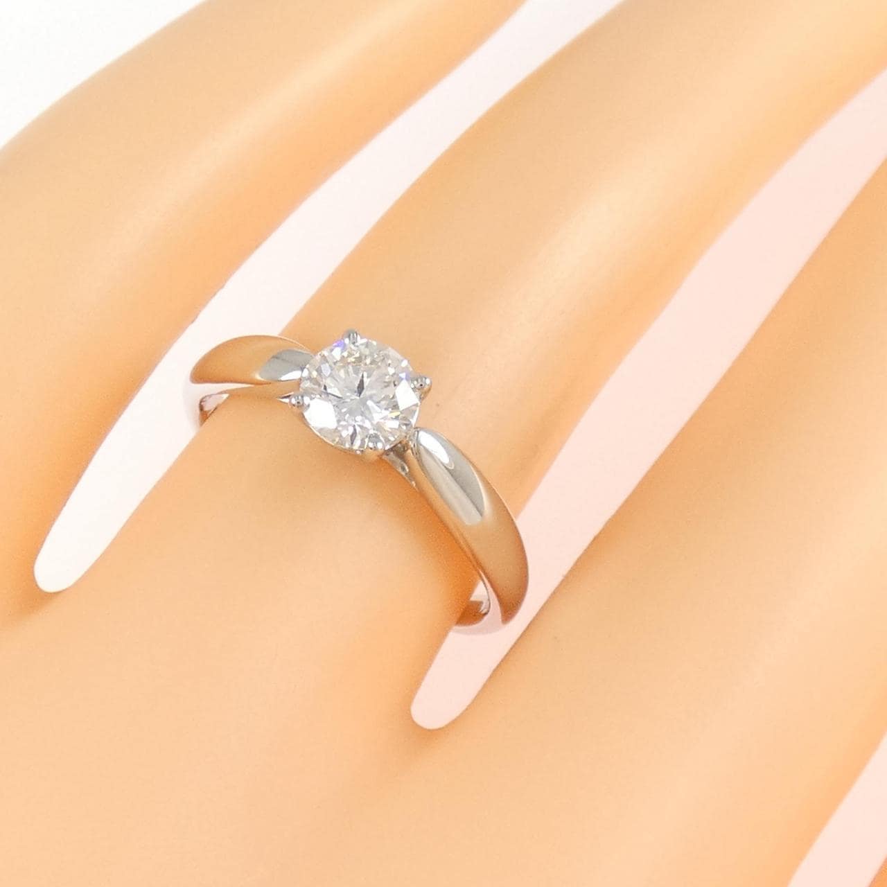 ティファニー ハーモニー リング 0.50CT D VVS1 3EXT