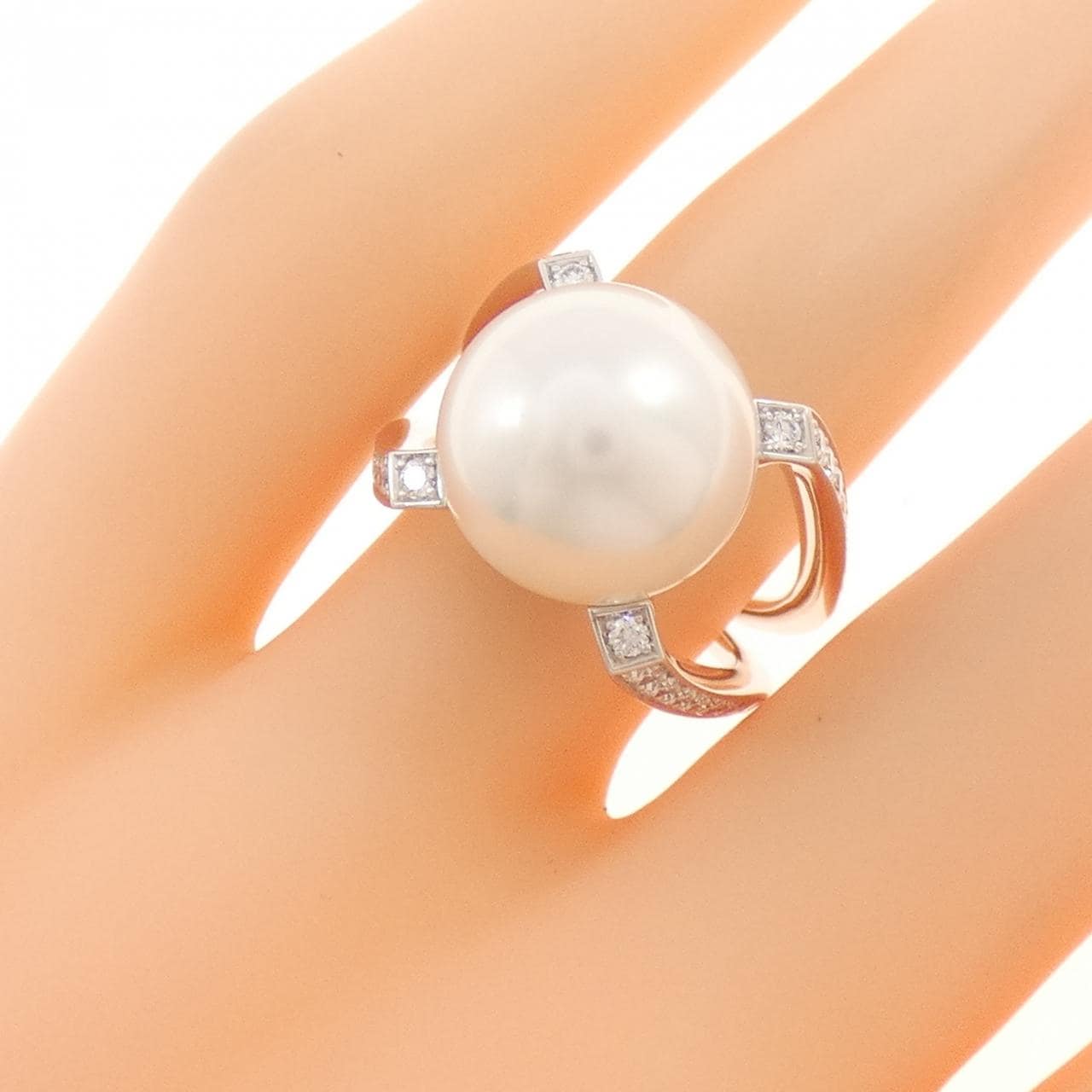ミキモト 白蝶パール リング 12mm