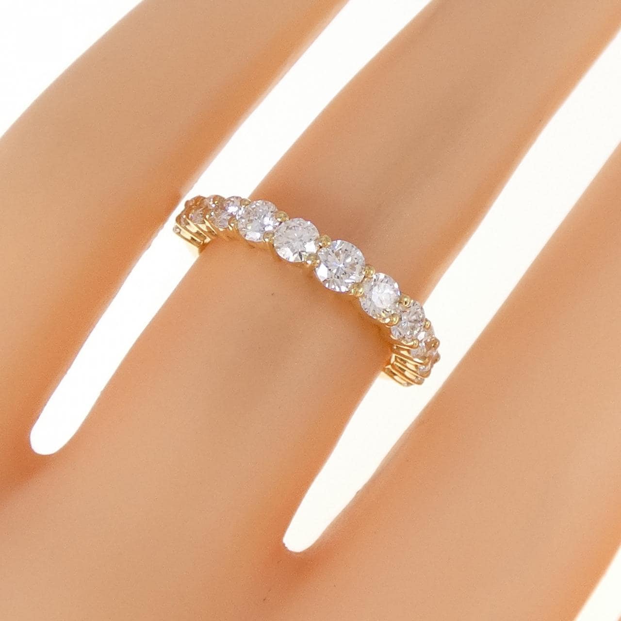 K18YG ダイヤモンド リング 1.00CT