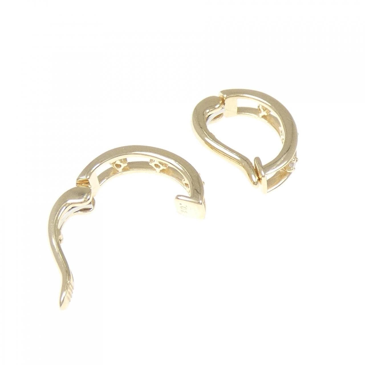 セイレーン　アズーロ ダイヤモンド イヤリング 0.04CT