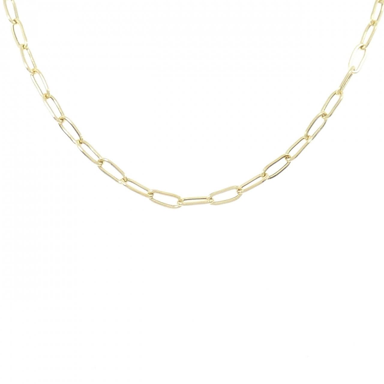750YG necklace