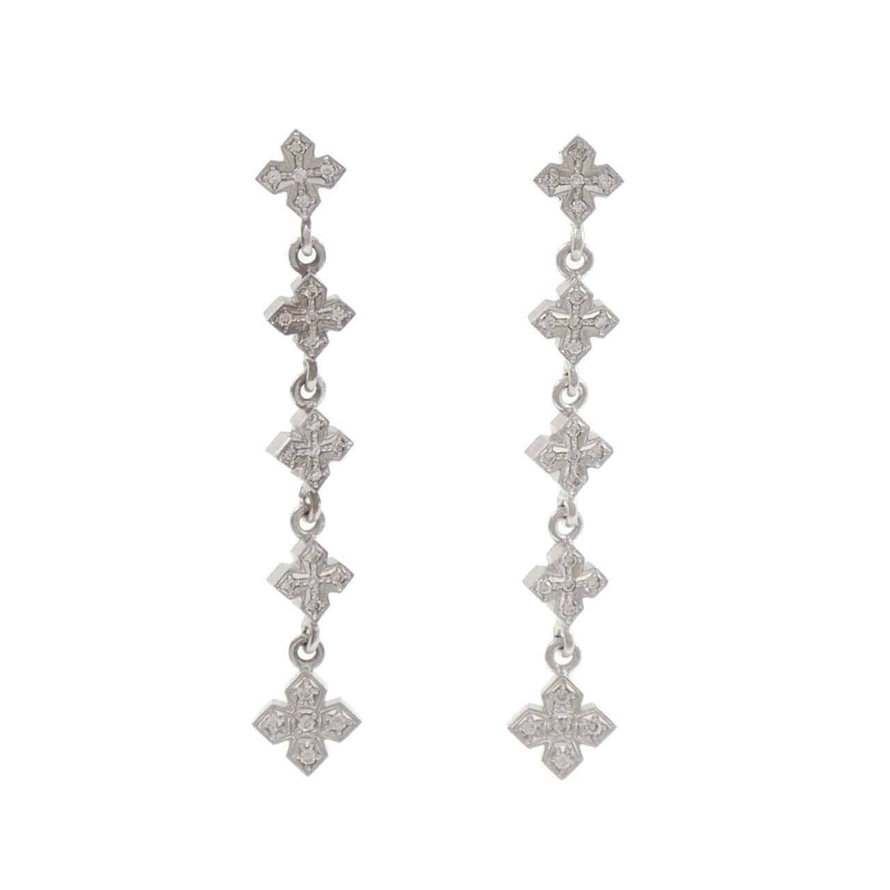 ローリーロドキン ダイヤモンド ピアス