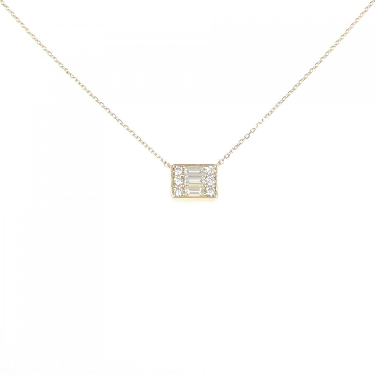 【新品】K18YG ダイヤモンド ネックレス 0.30CT