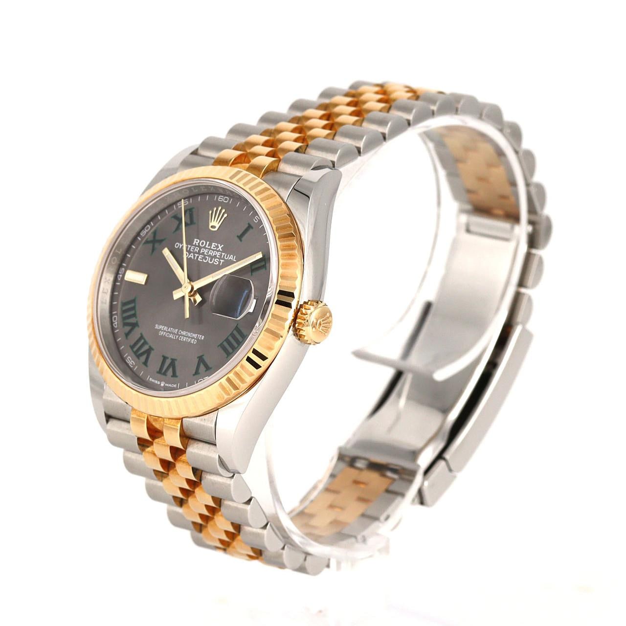 ロレックス デイトジャスト 126233 SSxYG 自動巻 ランダム番