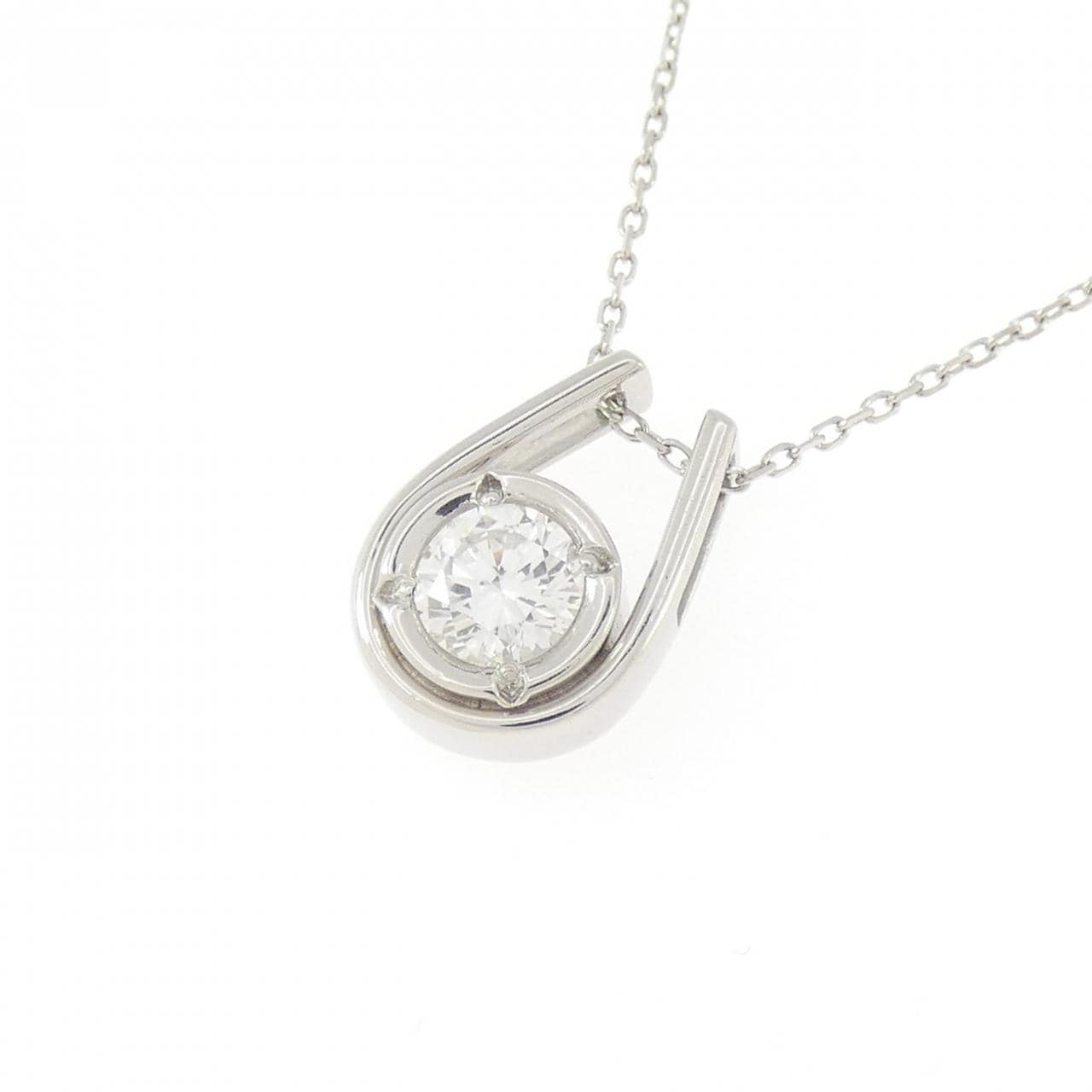 PT900/PT850 ダイヤモンド ネックレス 0.32CT