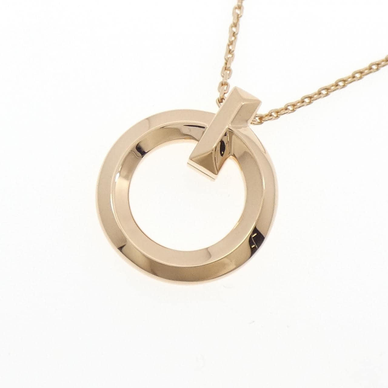 ティファニー Tワン サークル ネックレス