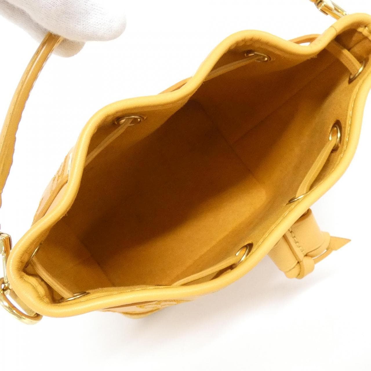 ルイヴィトン モノグラム LVブロデリー アングレース ナノ ノエ M82469 ショルダーバッグ