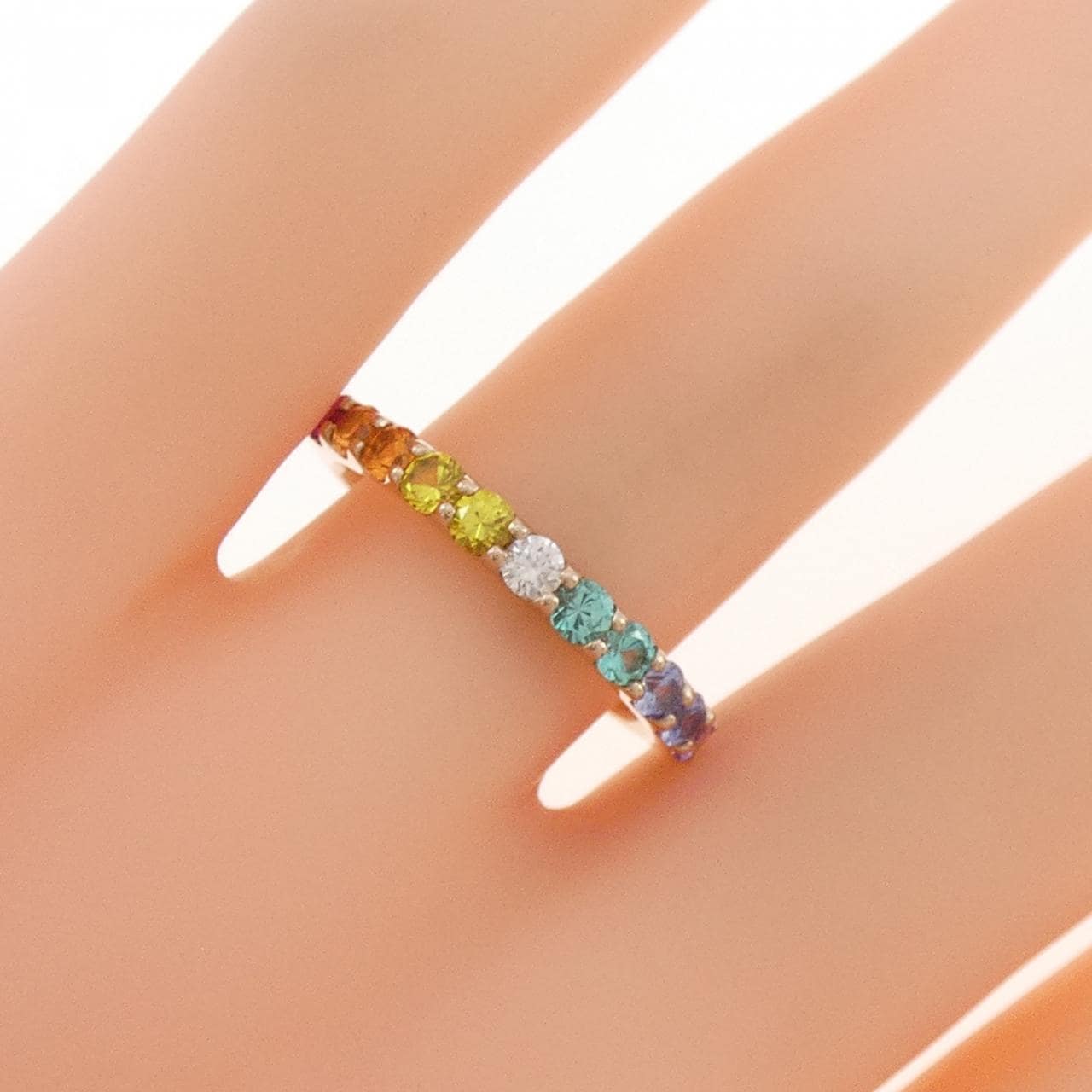 クレサンベール カラーストーン リング