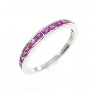 ジーエスティービー ルビー リング 0.70CT